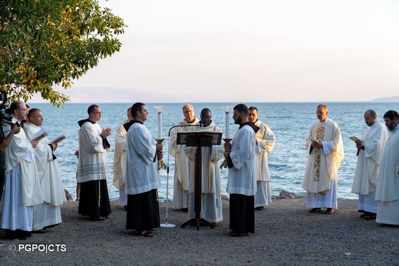 Fr. Francesco Patton presided the celebration that commemorates the presence, the preaching and the miracles of Jesus