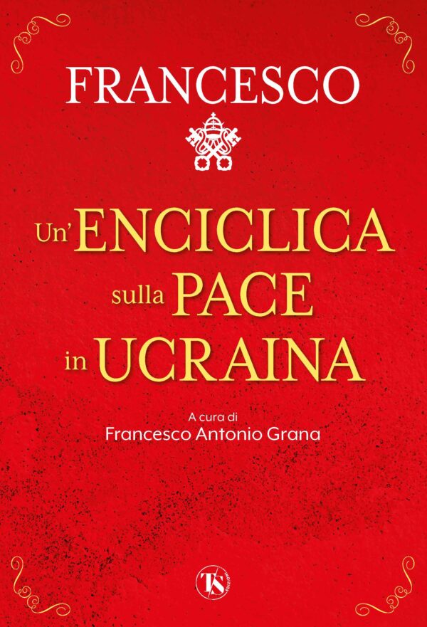 The cover of the new book Un'enciclica sulla pace in Ucraina
