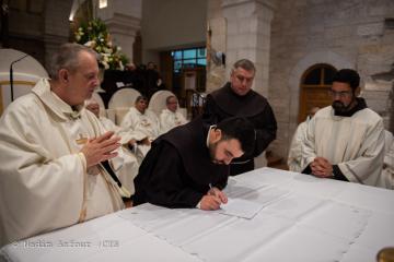 Friars Solemn professions