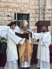 Mass at St. Anthony Latin Parish Jaffa