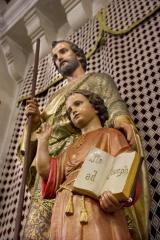 Saint Joseph statue, St. Joseph Church, Nazareth