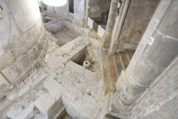 Resoconto del lavoro di scavo archeologico nella Basilica del Santo Sepolcro