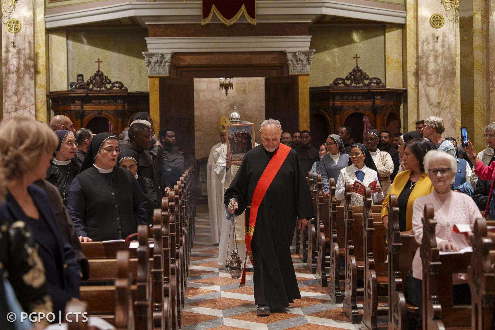 Martiri di Damasco - Vespri in rito maronita nella chiesa francescana di San Salvatore, Gerusalemme (26 ottobre 2024)