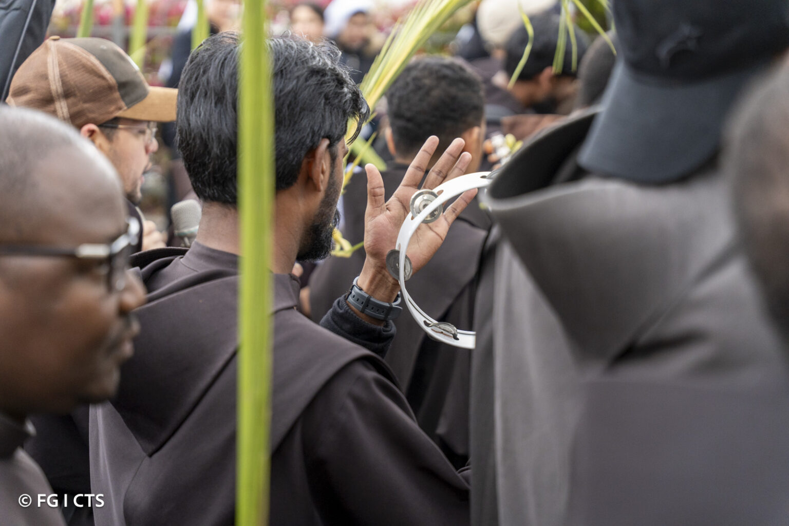 The procession of the palms in the steps of Jesus - Custodia di Terra Santa