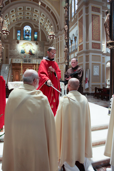 A Washington D.C. l'investitura di un nuovo cavaliere del Monte Santo Sepolcro