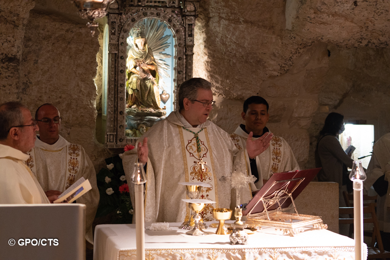 Nel santuario della Grotta del Latte per ricordare la fuga della Santa Famiglia in Egitto