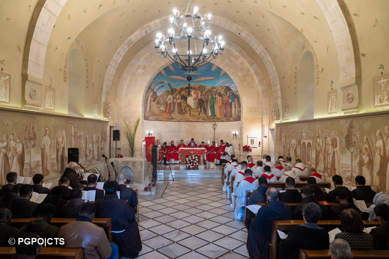 A Betfage la commemorazione dell’ingresso del Signore a Gerusalemme