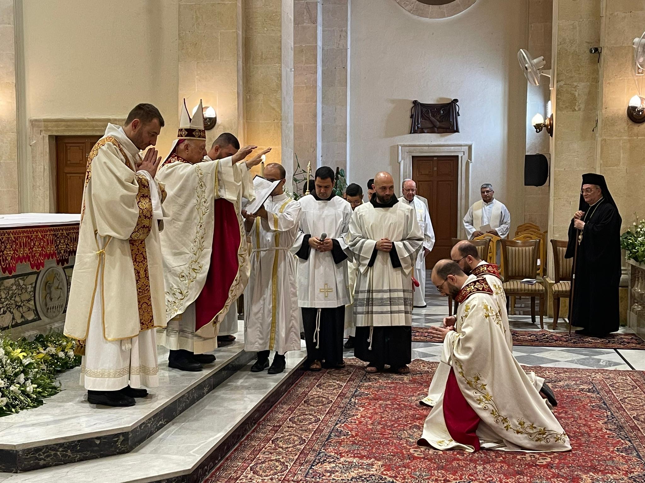 Due francescani ordinati sacerdoti ad Aleppo