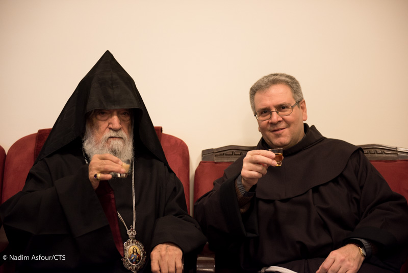 Gli auguri di Natale tra le Chiese di Gerusalemme